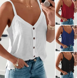 Elegant Off-Shoulder Suspender Blouse - Solid Color, Loose Fit, Stylish & Comfortable Rieworkes