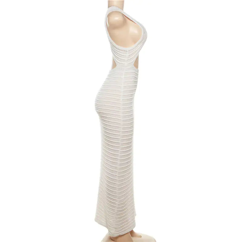 Crochet Knit Maxi Dress Rieworkes