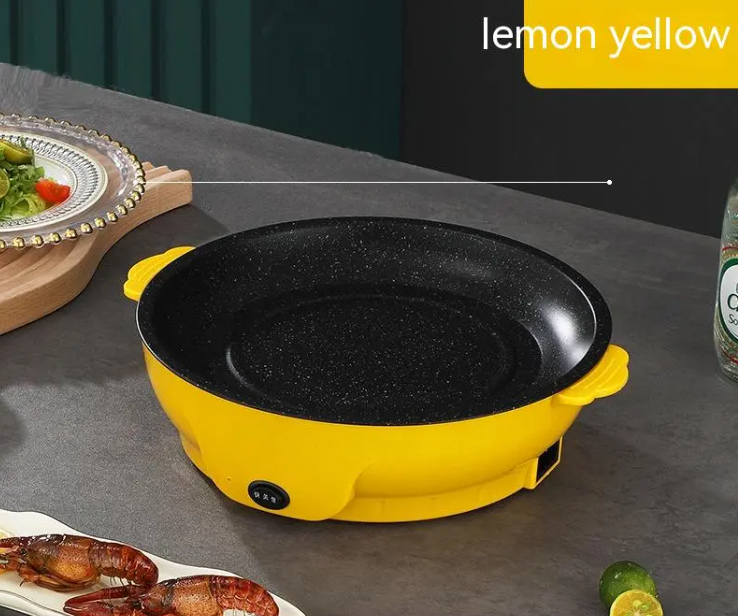 Compact Non-Stick Electric Griddle &amp; Grill – Multi-Function Baking and BBQ Pan Mimarta