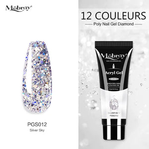 Poly Acrylic Gel: 15ML UV Gel for Nail Extension - 38 Colors Rieworkes