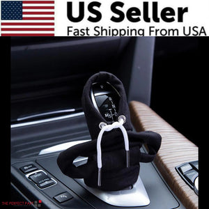 Car Gear Shift Cover Mini Hoodie Gear Shift Cover for Car Shifter Interior Trim Rieworkes