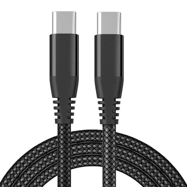 USB-C to USB-C Cable Male Type-C Cable Cord Fast Charger Charging Data Sync Mimarta