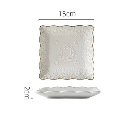European Luxury Dinner Plates Rieworkes