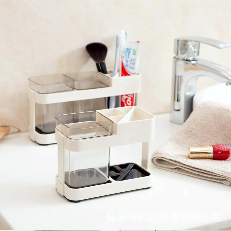 Toothbrush Holder and Organizer Stand for Furniture Mimarta