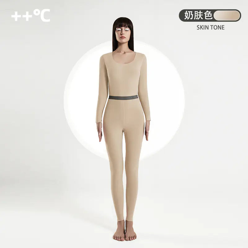 Seamless Thermal Underwear Set for Couples (Winter) Mimarta