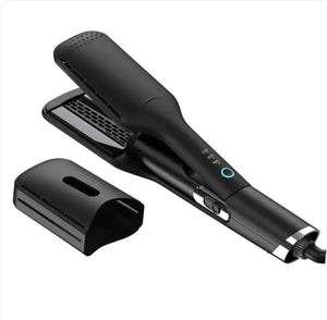 Hot Air Hair Straightener Brush for Home and Salon Styling Rieworkes