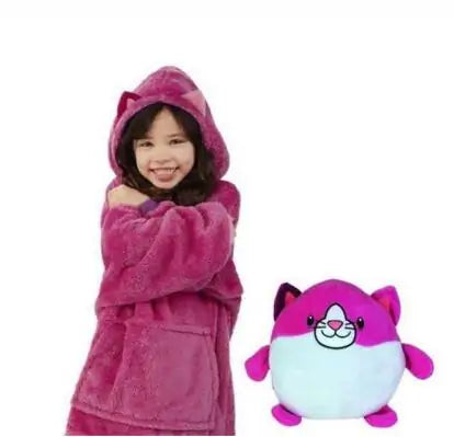 Children's Wearable Blanket Hoodie Rieworkes