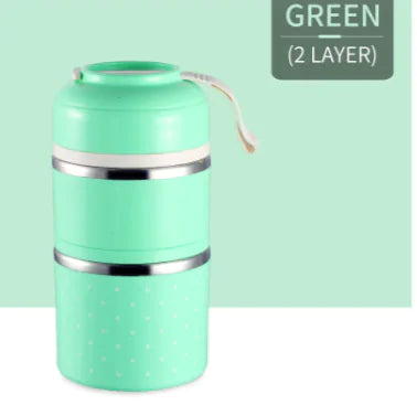 Leak-Proof Stainless Steel Thermal Lunch Boxes Rieworkes
