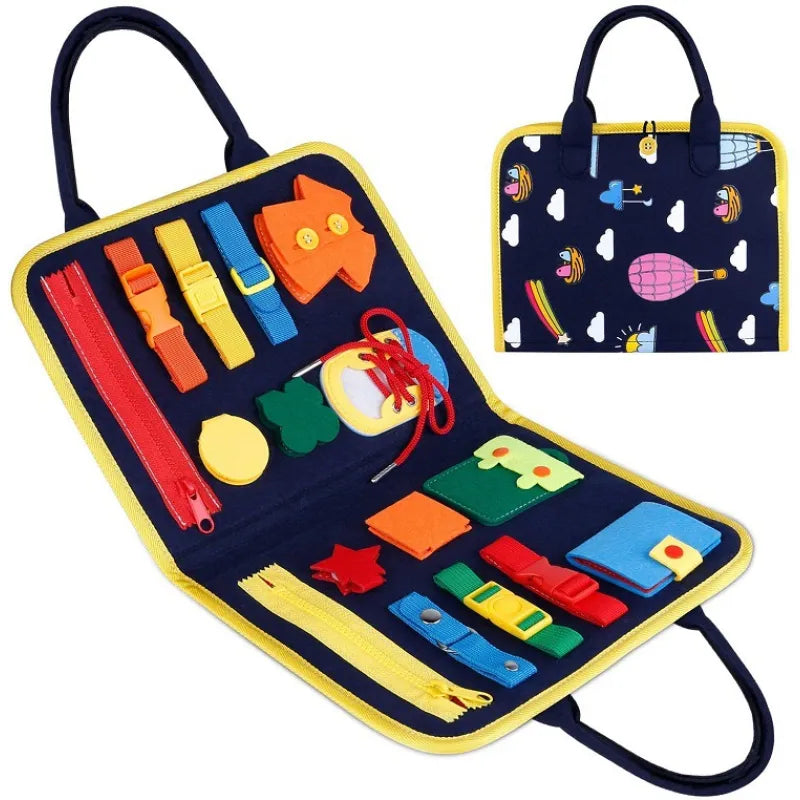 Toddler Busy Board Rieworkes