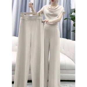 2023 Women's Casual Wide-Leg Skirt Set for Summer Mimarta