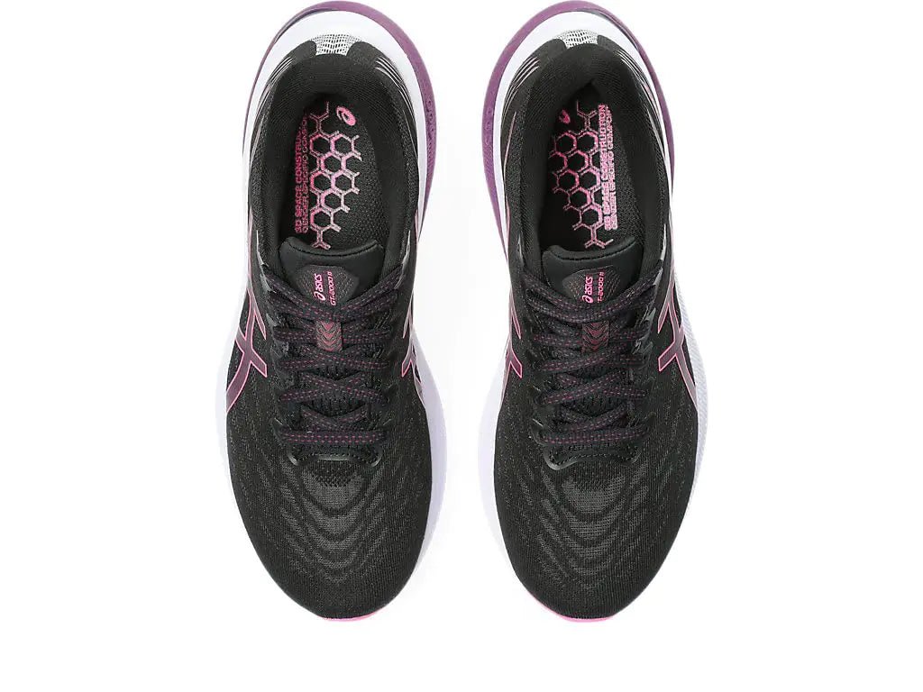 ASICS Women's GT - 2000 11 Running Shoes 6.5 Black/Hot Pink - Rieworkes