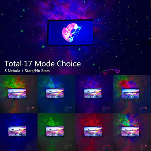 Astronaut Projector Galaxy Starry Sky Night Light Ocean Star LED Lamp Remote - Rieworkes