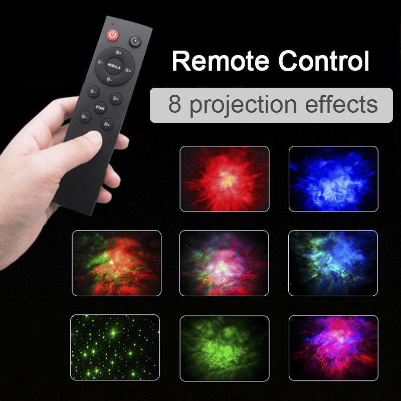 Astronaut Projector Galaxy Starry Sky Night Light Ocean Star LED Lamp Remote - Rieworkes