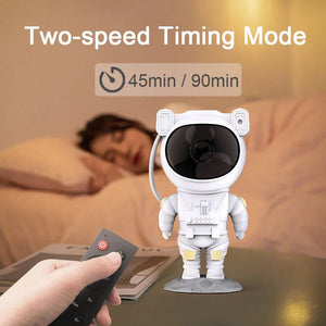 Astronaut Projector Galaxy Starry Sky Night Light Ocean Star LED Lamp Remote - Rieworkes
