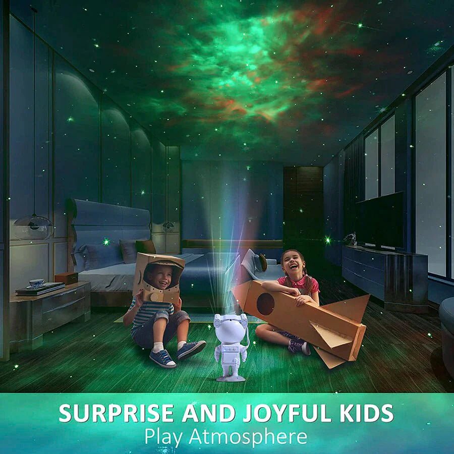 Astronaut Projector Galaxy Starry Sky Night Light Ocean Star LED Lamp Remote - Rieworkes
