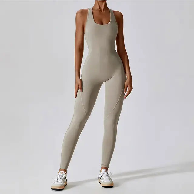 New One Piece Yoga Set Rieworkes