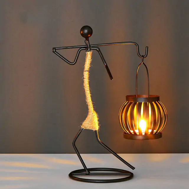 Lantern Shape Candlestick Rieworkes