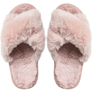 Winter Luxury Fur Slippers Rieworkes