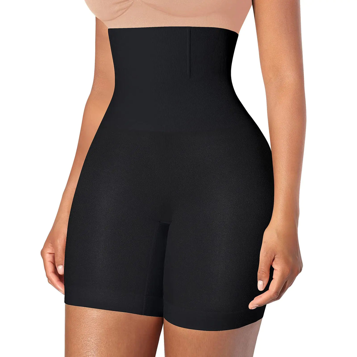 Womens Shapewear Shorts Tummy Control Underwear Butt Lifting Thigh Slimmer Body Shaper for Under Dresses Black Mimarta