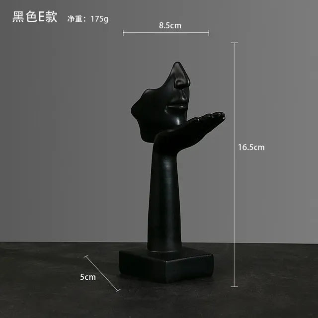 Abstract Character Statue - Nordic Luxury Desktop Decor Mimarta