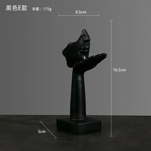 Abstract Character Statue - Nordic Luxury Desktop Decor Mimarta