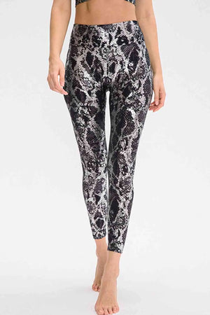 Animal Print Active Pants Rieworkes