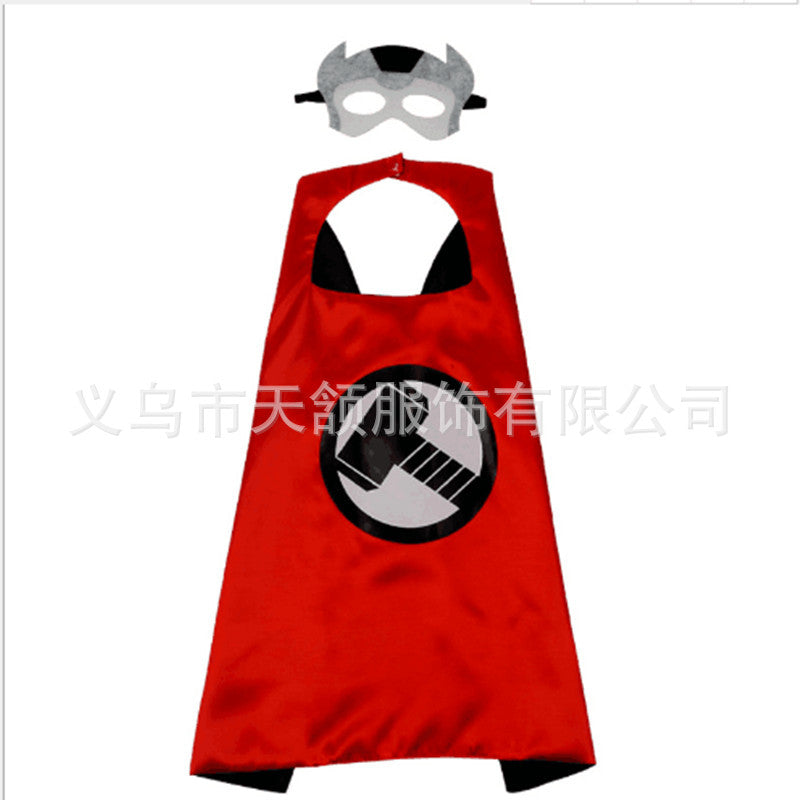 Kids' Superhero Cape for Halloween Dress-Up Party Mimarta