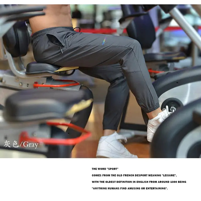 Men’s Running Pants Gym Body Building Rieworkes