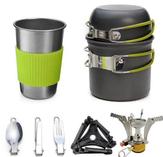 Portable Camping Stove Set Mimarta