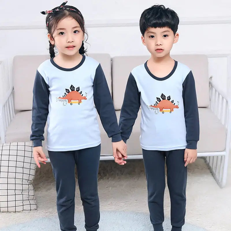 Children's Thermal Underwear Set for Autumn and Winter Mimarta