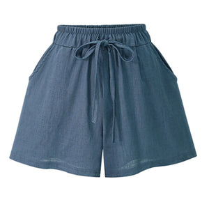 Plus Size Women's Summer Loose High Waist Shorts Mimarta
