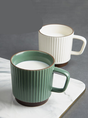 Japanese Retro Ceramic Coffee Mug - Nordic Style Mimarta