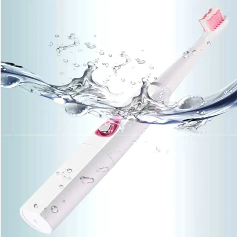 Ultrasonic Electro Toothbrush With Two Additional Brush Heads Rieworkes