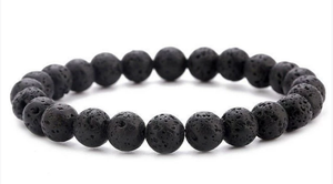 Elastic Beaded Bracelet with Natural Tiger Eye Stones Mimarta