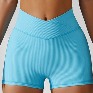 High Waist Summer Hip Lift Yoga Shorts for Girls Mimarta