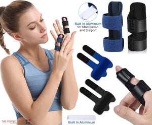 Adjustable Trigger Finger Splint Straightener Corrector Brace Support Protector Rieworkes