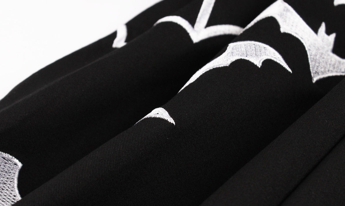 Embroidered Bat Dress for Women - Halloween Party Outfit Mimarta
