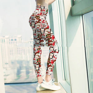 Personalized Christmas Leggings for Yoga Practice Mimarta