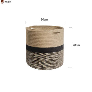 Thick Heavy Cotton Rope Laundry Bucket Rieworkes