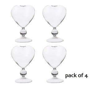 Heart-Shaped Cocktail Glasses Rieworkes
