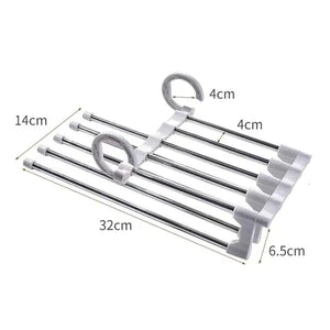 5-in-1 Pant Rack Shelves Rieworkes