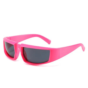 Y2K Sports Punk Sunglasses Women Men Rieworkes