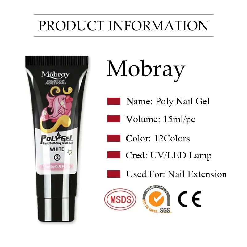 Poly Nail Gel Set Rieworkes