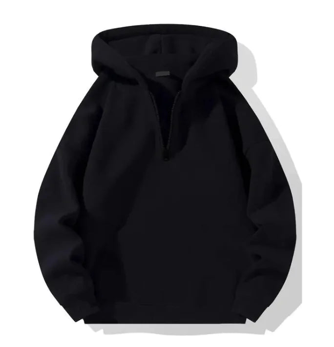Autumn And Winter Men's Zipper Hoodie Loose Sports Sweater Rieworkes