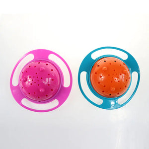 Flying Saucer Bowl with 360-Degree Spill Proof Design Mimarta