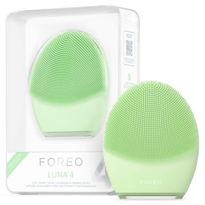 FOREO LUNA 4 Face Cleansing Brush - Firming Face Massager - Anti Aging Face Care - Enhances Absorption of Facial Skin Care Products - Simple Skin Care Tools - Combination Skin Mimarta