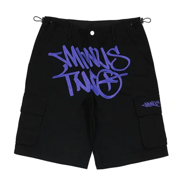 Y2k Shorts Hip Hop Denim Gym Shorts Rieworkes
