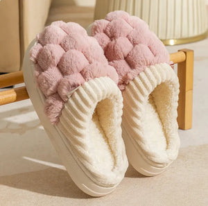 Cozy Cotton Winter Slippers for Women Rieworkes