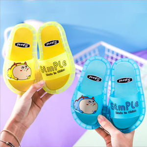 Glowing Dinosaur Cartoon Slippers for Kids Rieworkes