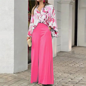 Loose Casual Shirt Trouser Suit Rieworkes
